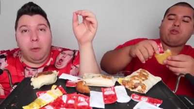 Fat man farts