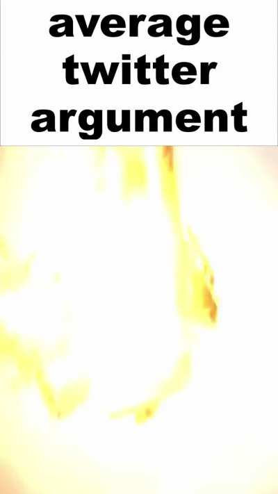 average twitter argument