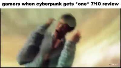i am pissing and shitting myself, how dare they do this to cyberpunk: wild hunt
