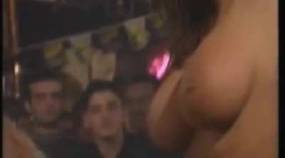 Linsey Mckenzie Bursting Out Of Her Panties Walking Naked In Striptease Club