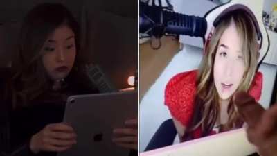 Poki reacts to my first ever cum tribute