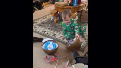 What? That&rsquo;s how I open presents too.
