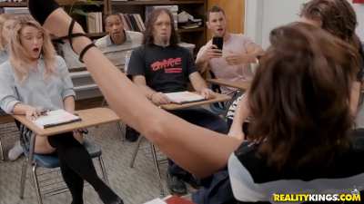Flooding the classroom