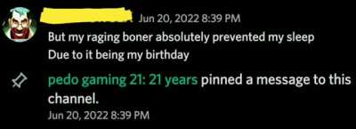 Discord moment