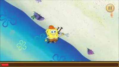 Aw hell nah spunchbob flipped the world upside down