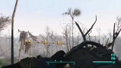 [fallout 4] audio warning! a gun I made a while back...
