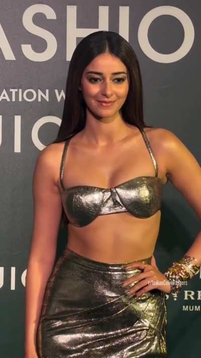 Ananya's sexy look for Vogue Forces Of Fasion 2024
