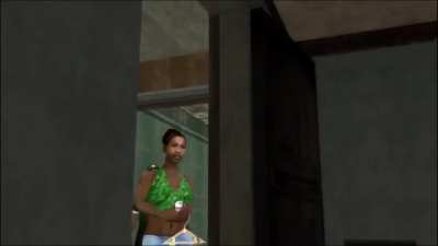 [VIDEO] I completely missed the boat back in 2004 and never got a chance to play GTA San Andreas. Just started on my PS4 for the first time &amp;amp; I'm really impressed by the quality of the acting &amp;amp; writing
