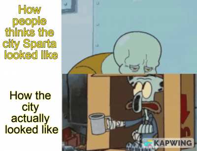 They didn't even have walls