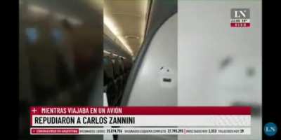 Pasajero indignado le canta las 40 al procurador carlos zannini