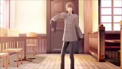 So, I found something weird. I guess this is Akechi&rsquo;s pancake dance?