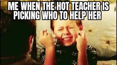 The only time I'll volunteer.