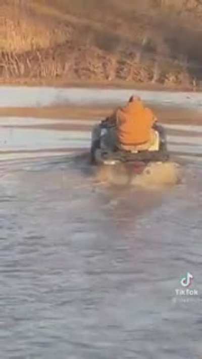 I thought he was gonna get stuck