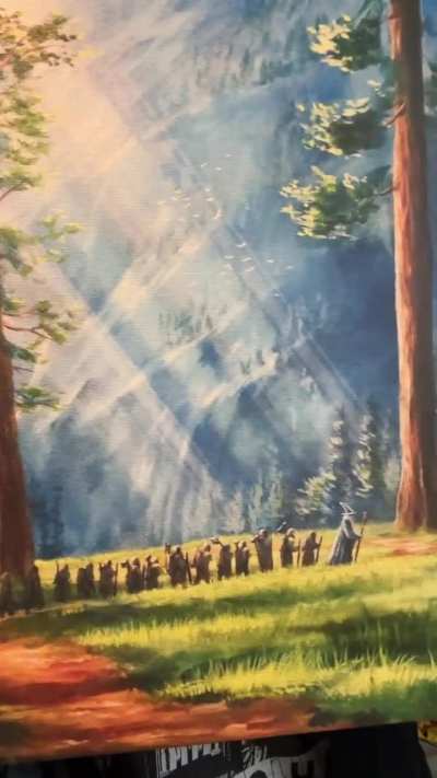 &ldquo;Onward to Adventure&rdquo; 😄 my oil painting