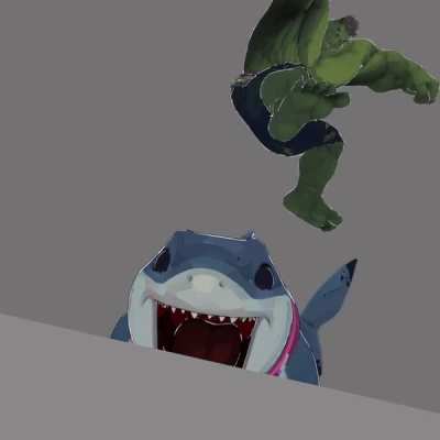 Hulk when he gets his hands on Jeff