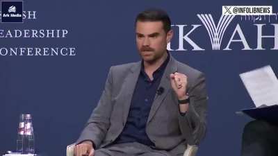 Ben Shapiro says he's making 'Judeo-Christian programming to shape children's values' &amp;amp; replace Ms. Rachel. Shapiro praises Bari Weiss (hired to run CBS News by the Ellison family due to her pro-Israel views) for 'capturing' a legacy media institution
