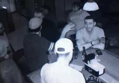 I got sucker punched at a bar. You see? This is why we can&rsquo;t have nice things 😂