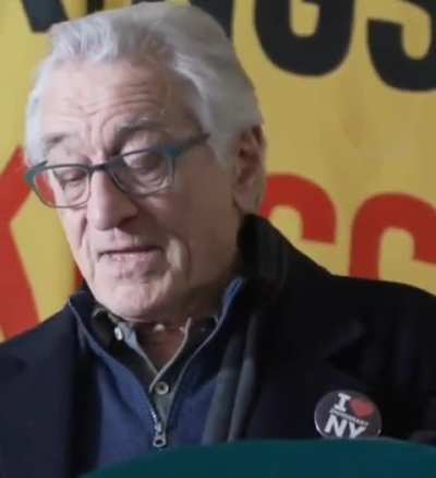 Robert De Niro, at the No Kings protest, says Donald Trump needs to be removed from office for being the most dangerous president he has ever seen.