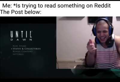 shut up I can't read the news