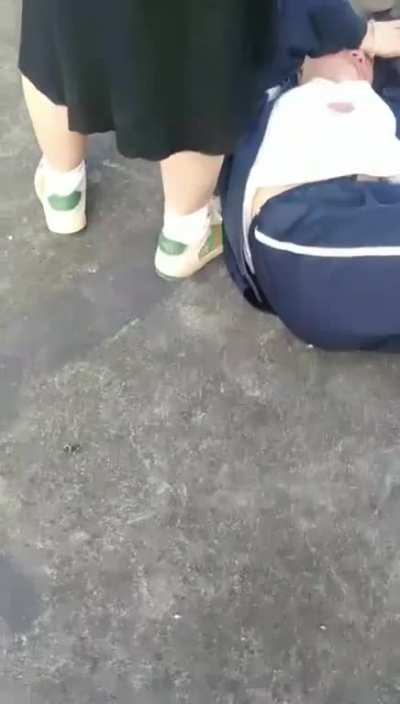 School Bully in Zizhou High School,Santai County,Sichuan Province.