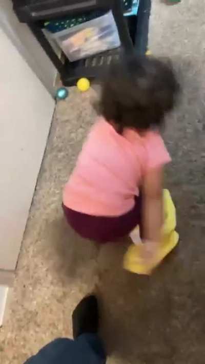She runnin