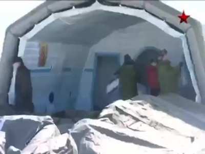 Portable church delivered from heaven