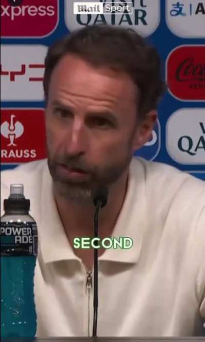 Say what you will about his managerial ability, but nobody can doubt his desire and passion to win. Bring it home, Gareth