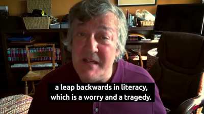 Stephen Fry gives an amazing tip to help parents!
