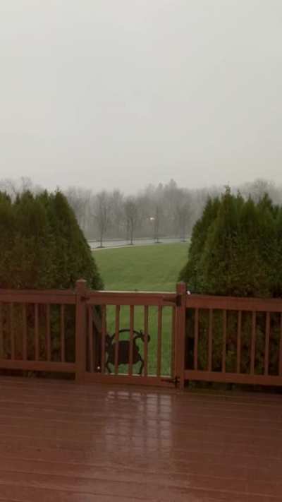 Rainy days in the burbs