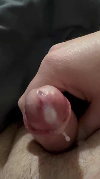 Why is this going over me and my bed instead of in your mouth, pussy or ass? 😈💦