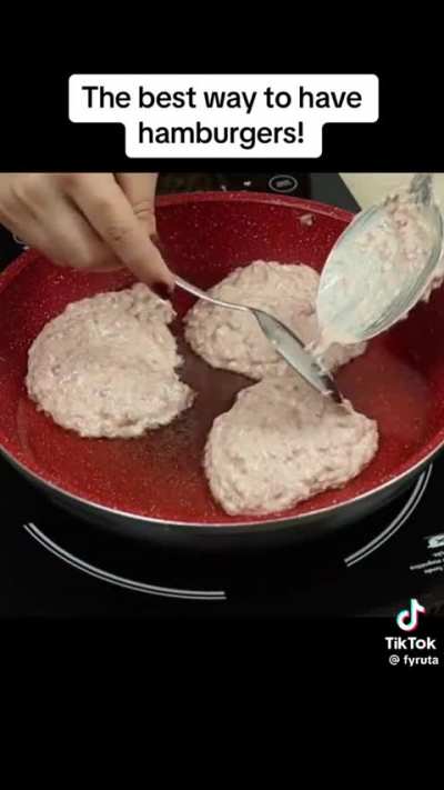 Shitty burger cake!