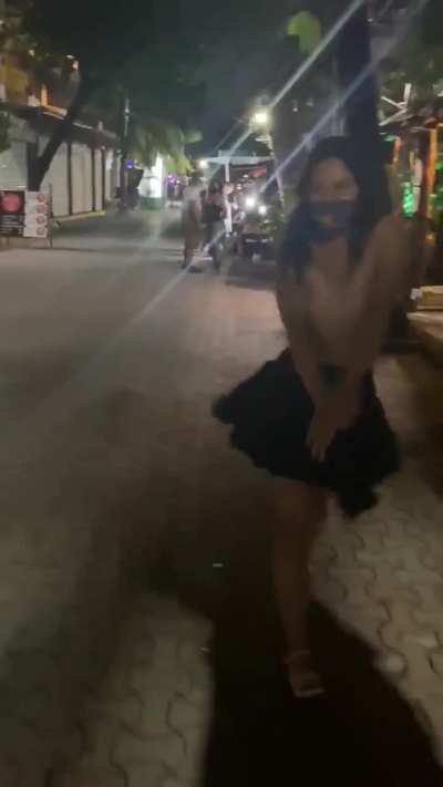 Public Nude Dance