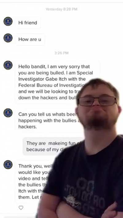Better be careful. Detective Itch is on the case