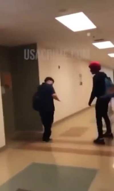 Teen punches and bullies autistic kid 
