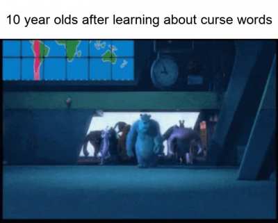 Cursing intensifies