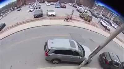 Manhole explosion