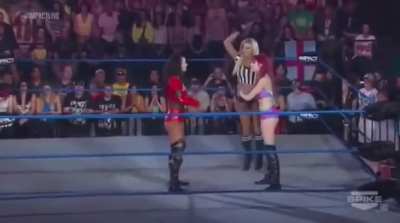Taeler Hendrix and Tara getting face to face
