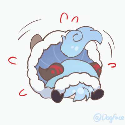 Cloud Retainer : she would roll down to the bottom like a little ball...