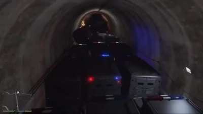 GTA 5 player tried to stop the train in the hardest way possible, but it didn&rsquo;t end well.