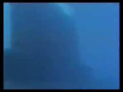 Diving next to a Military submarine while it&rsquo;s pulsing sonar