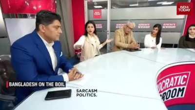"Saying Hindus are being targeted in Bangladesh is a very dangerous comment to make. We have to ensure we are seen as a stable 'secular' democracy" - husband of TMC MP Sagarika Ghose &amp;amp; Hinduphobic news anchor Rajdeep Sardesai