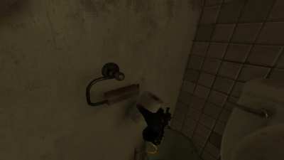 I saw video of toilet paper tactical reload and that makes me want to try that. But toilet papers at my home are tubeless. So i did that in HL: Alyx instead.