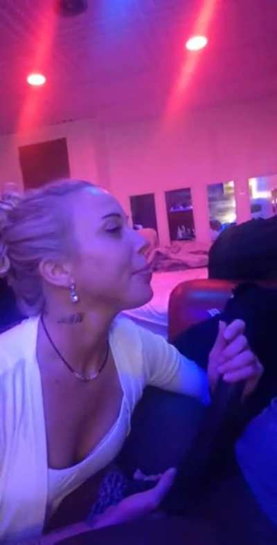 Blonde Taking Her Time With Blowjob