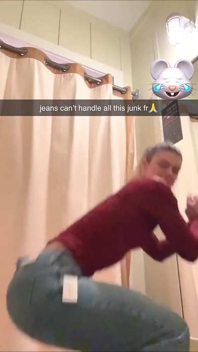 "Jeans Can't Handle All This Junk Fr" - SC December 2025