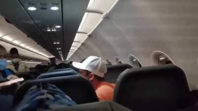 Frontier Airlines crew duct tape passenger to seat after assaulting attendants.