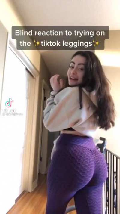 Her reaction is very warranted. Her ass is looking insanely nice