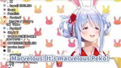 Marvelous. Marvelous, Peko