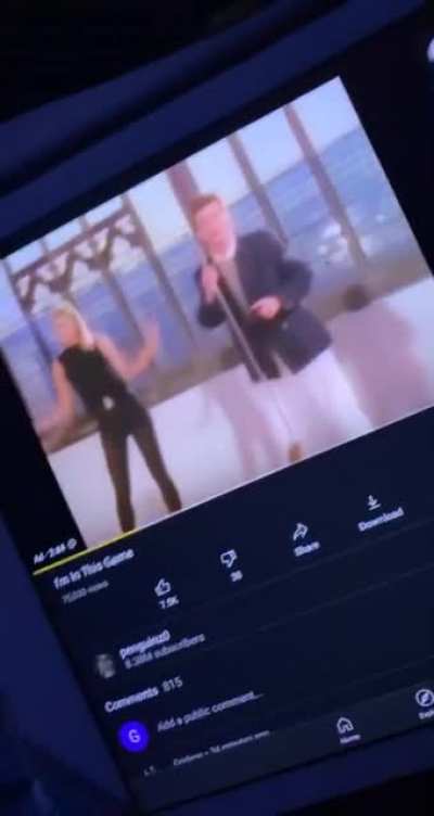 I&rsquo;m getting rickrolled by f**ckin&rsquo; YouTube ads now and I love it