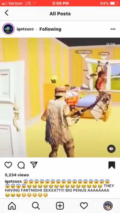 I like Fortnite and I play it regularly with friends but all the cringe around the game make it impossible to even mention the game without getting criticized.