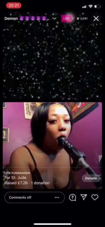 5M0&Ocirc;V33 GR&ouml;&ograve;v333 fucking this machine on live at midnight go follow her